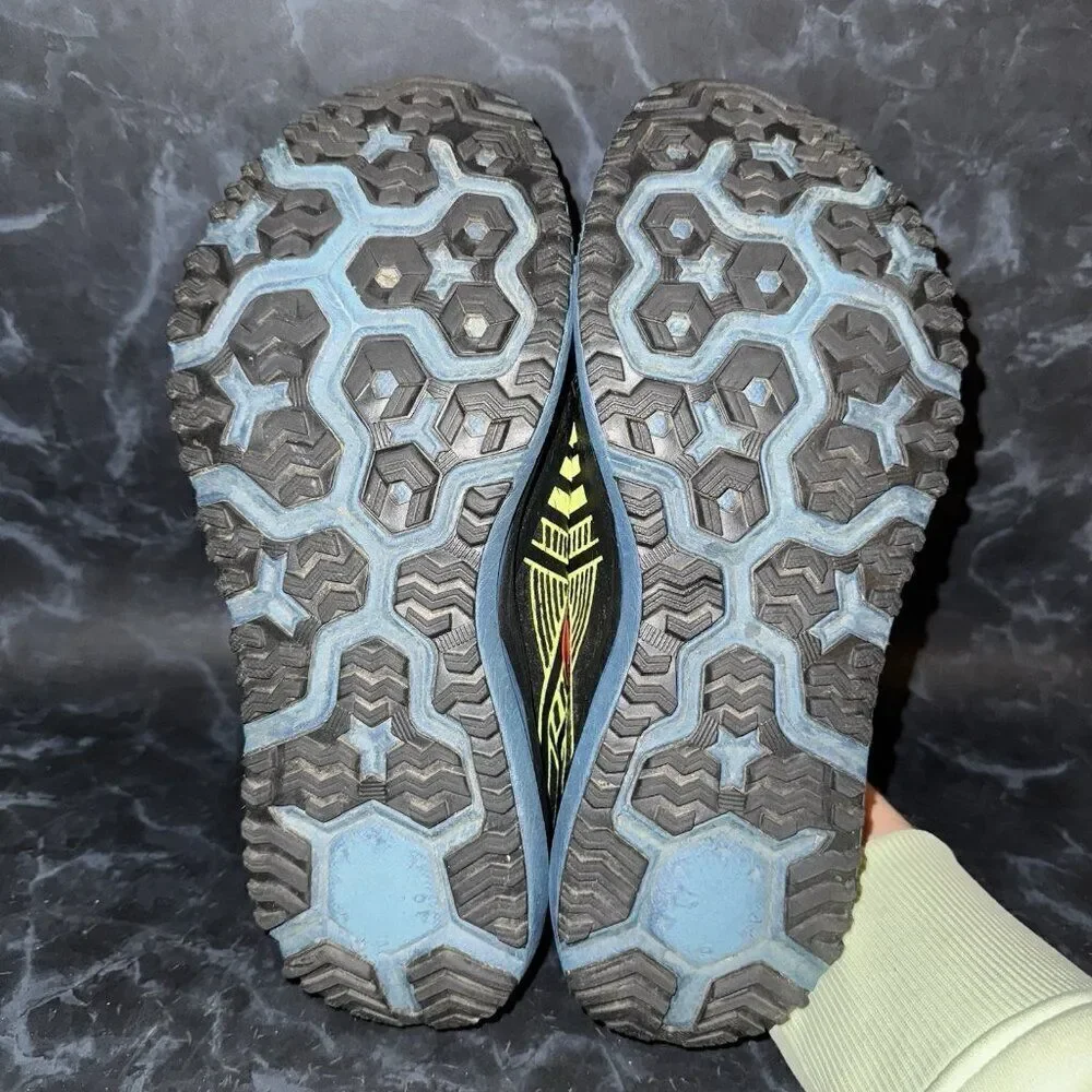 Brooks Caldera 2 Mens Trail Running Athletic Shoes Blue Black Mens Size 9